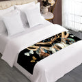 Dreamcatcher Deer Skull Print Bed Runner