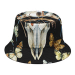 Dreamcatcher Deer Skull Print Bucket Hat