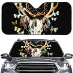 Dreamcatcher Deer Skull Print Car Windshield Sun Shade