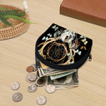 Dreamcatcher Deer Skull Print Coin Purse