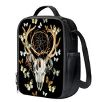 Dreamcatcher Deer Skull Print Crossbody Lunch Bag