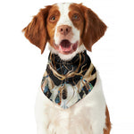 Dreamcatcher Deer Skull Print Dog Bandana