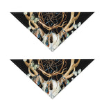Dreamcatcher Deer Skull Print Dog Bandana