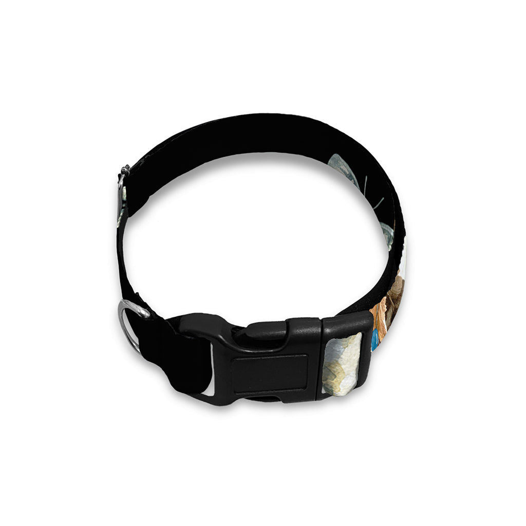 Dreamcatcher Deer Skull Print Dog Collar