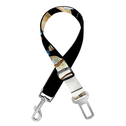 Dreamcatcher Deer Skull Print Dog Seat Belt