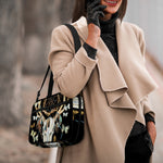 Dreamcatcher Deer Skull Print Double Strap Bible Bag