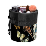 Dreamcatcher Deer Skull Print Drawstring Makeup Bag