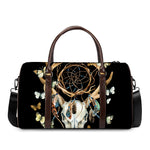 Dreamcatcher Deer Skull Print Duffle Bag