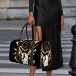 Dreamcatcher Deer Skull Print Duffle Bag
