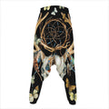 Dreamcatcher Deer Skull Print Hammer Pants