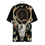 Dreamcatcher Deer Skull Print Hawaiian Shirt