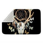 Dreamcatcher Deer Skull Print Indoor Door Mat
