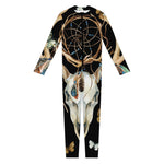 Dreamcatcher Deer Skull Print Jumpsuit