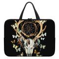 Dreamcatcher Deer Skull Print Laptop Sleeve With Handle