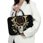 Dreamcatcher Deer Skull Print Laptop Sleeve With Handle
