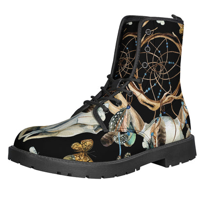 Dreamcatcher Deer Skull Print Backpack