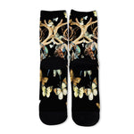 Dreamcatcher Deer Skull Print Long Socks