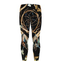 Dreamcatcher Deer Skull Print Men's Leggings