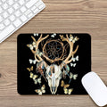 Dreamcatcher Deer Skull Print Mouse Pad