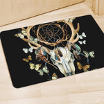 Dreamcatcher Deer Skull Print Polyester Doormat