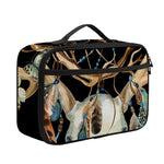 Dreamcatcher Deer Skull Print Portable Lunch Bag