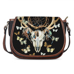 Dreamcatcher Deer Skull Print Saddle Bag