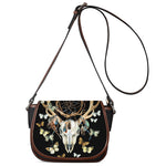 Dreamcatcher Deer Skull Print Saddle Bag