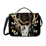 Dreamcatcher Deer Skull Print Shoulder Strap Bible Bag