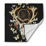 Dreamcatcher Deer Skull Print Silk Bandana
