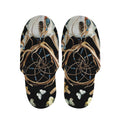 Dreamcatcher Deer Skull Print Slippers