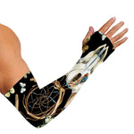 Dreamcatcher Deer Skull Print Sun Protection Arm Sleeves