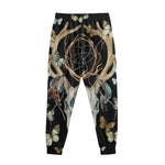 Dreamcatcher Deer Skull Print Sweatpants