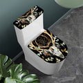 Dreamcatcher Deer Skull Print Toilet Lid And Tank Cover Set
