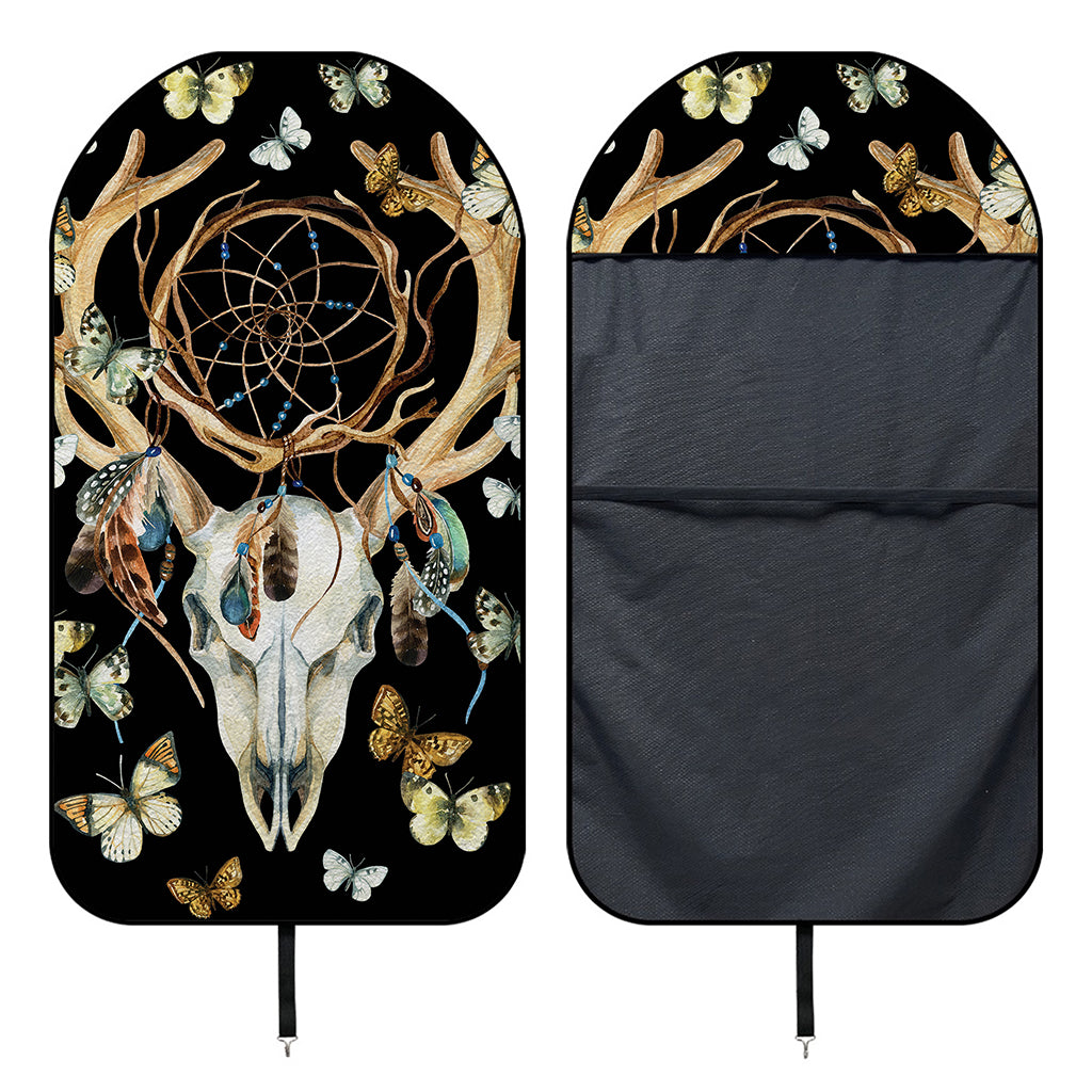 Dreamcatcher Deer Skull Print Waterproof Car Seat Cover