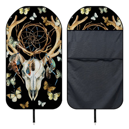 Dreamcatcher Deer Skull Print Waterproof Car Seat Cover