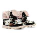 Dreamcatcher Deer Skull Print Winter Boots
