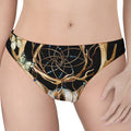 Dreamcatcher Deer Skull Print Women's Thong