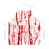 Dripping Blood Print Adjustable Apron