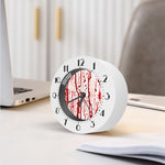 Dripping Blood Print Alarm Clock