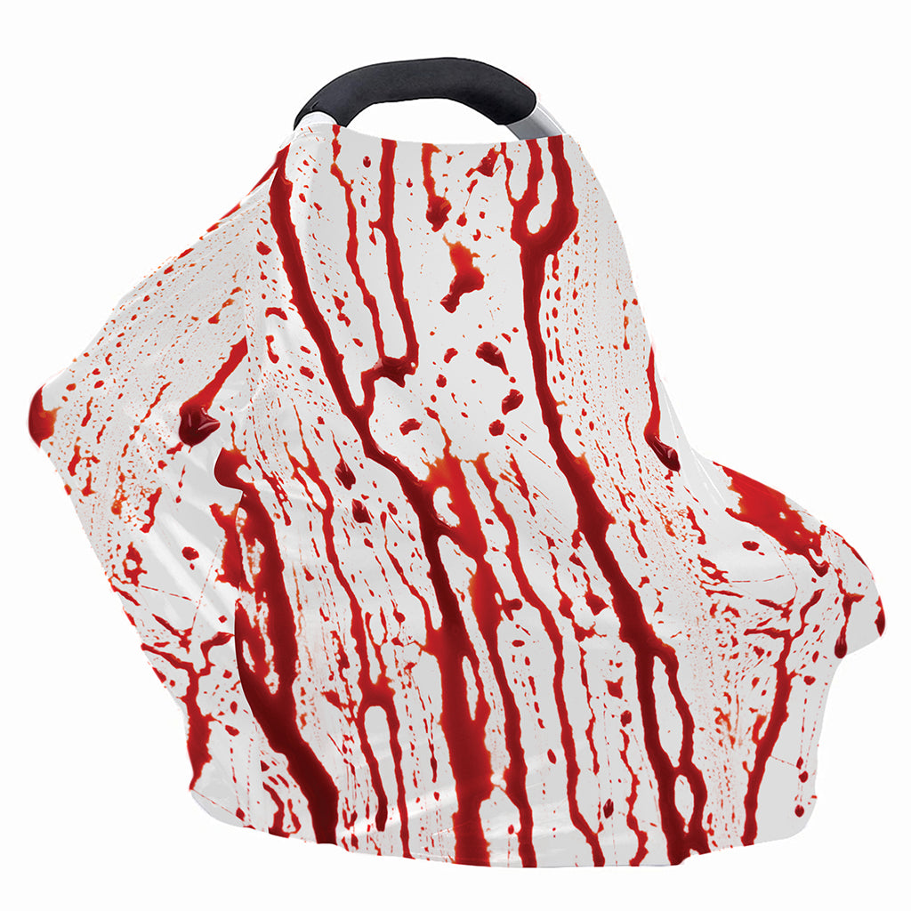 Dripping Blood Print Baby Seat Cover