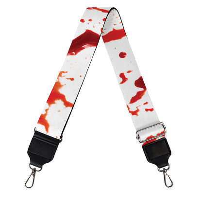 Dripping Blood Print Bag Strap