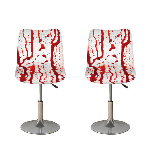 Dripping Blood Print Bar Stool Covers