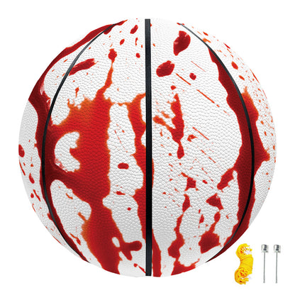Dripping Blood Print Basketball
