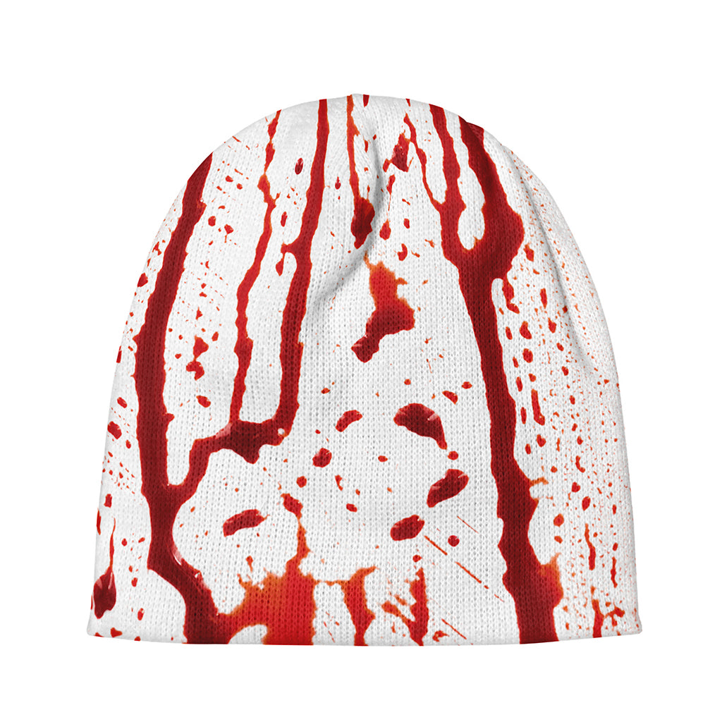 Dripping Blood Print Beanie