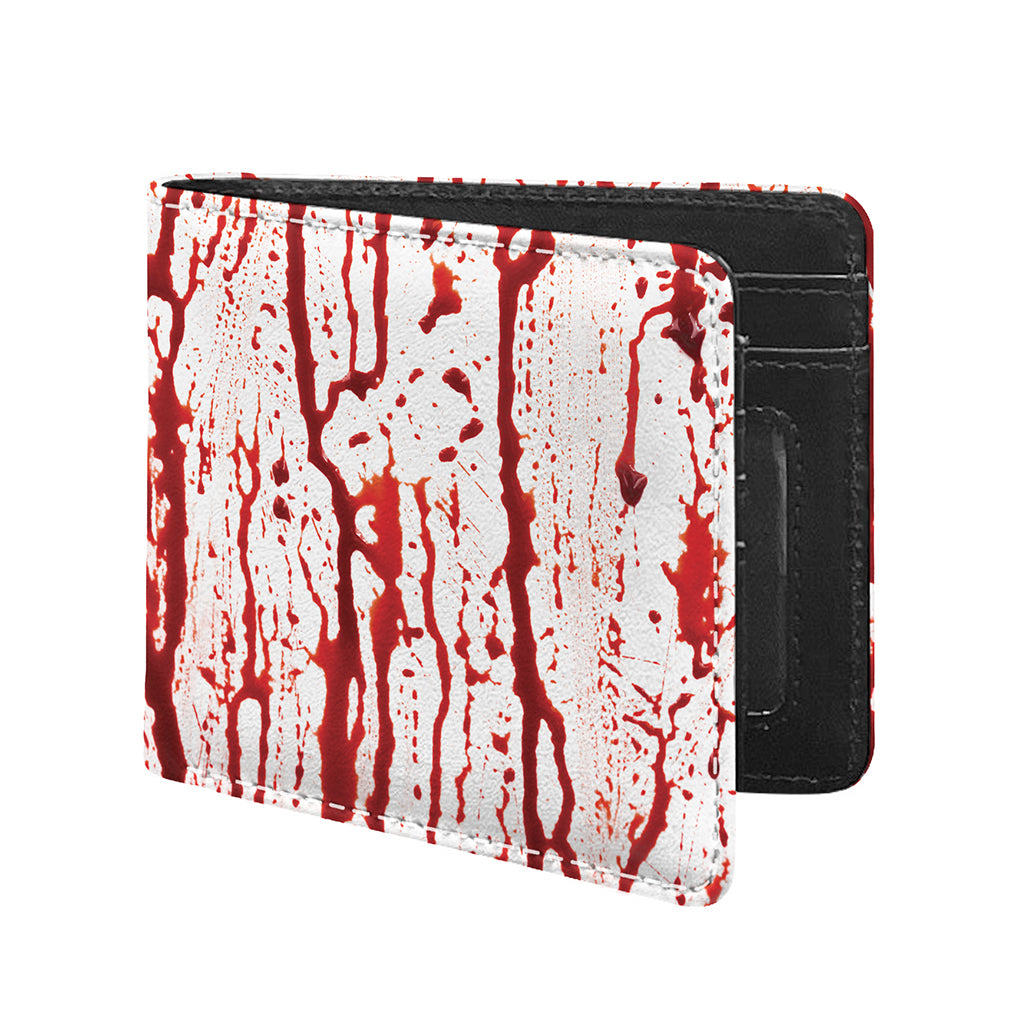 Dripping Blood Print Bifold Wallet
