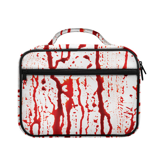Dripping Blood Print Briefcase Bible Bag