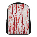 Dripping Blood Print Casual Backpack