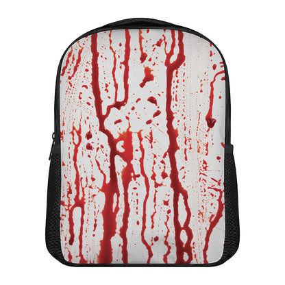 Dripping Blood Print Casual Backpack