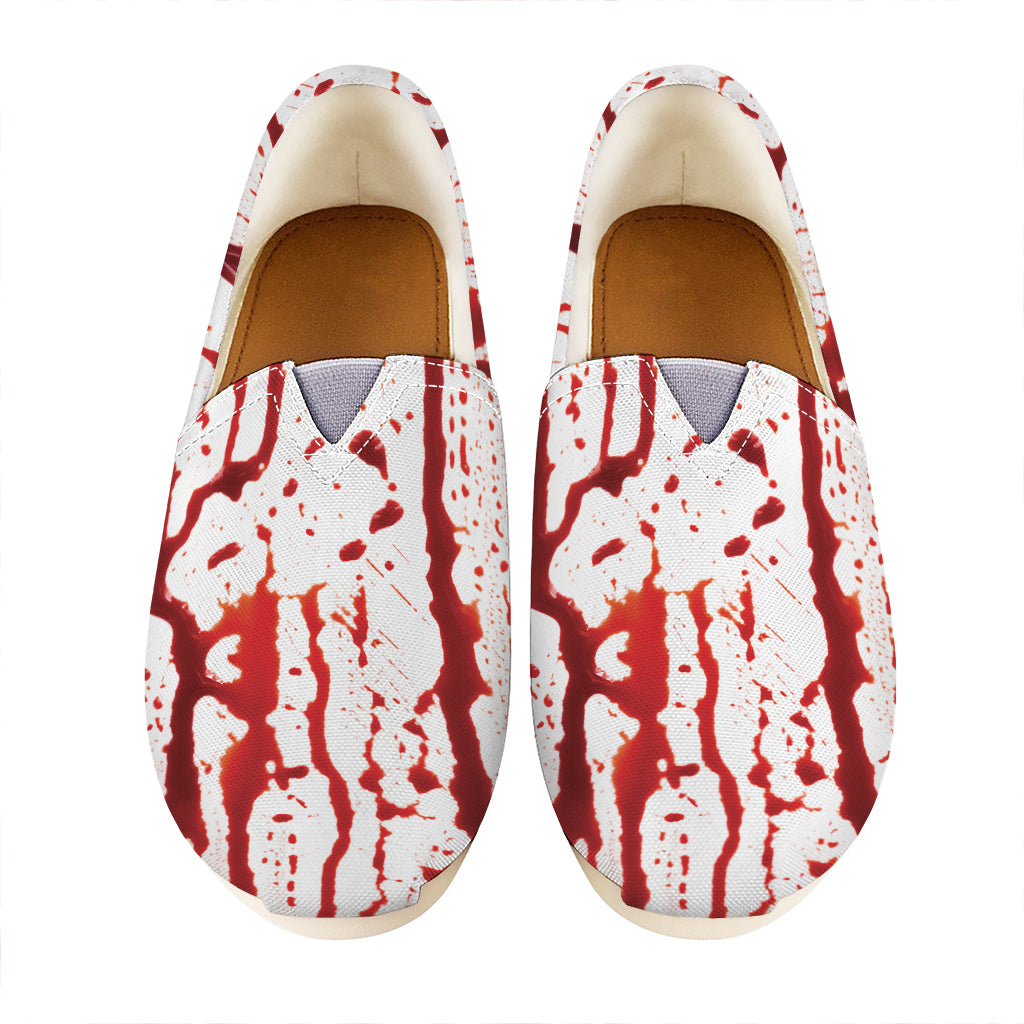 Dripping Blood Print Casual Shoes