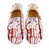 Dripping Blood Print Casual Shoes